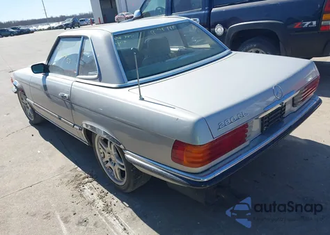 1983 Mercedes 280Se из США, поврежденный, VIN WDB10704212014414